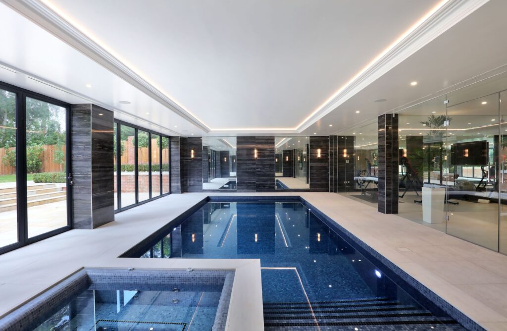 Private Pool, South East England - Swimming Pool Tiles