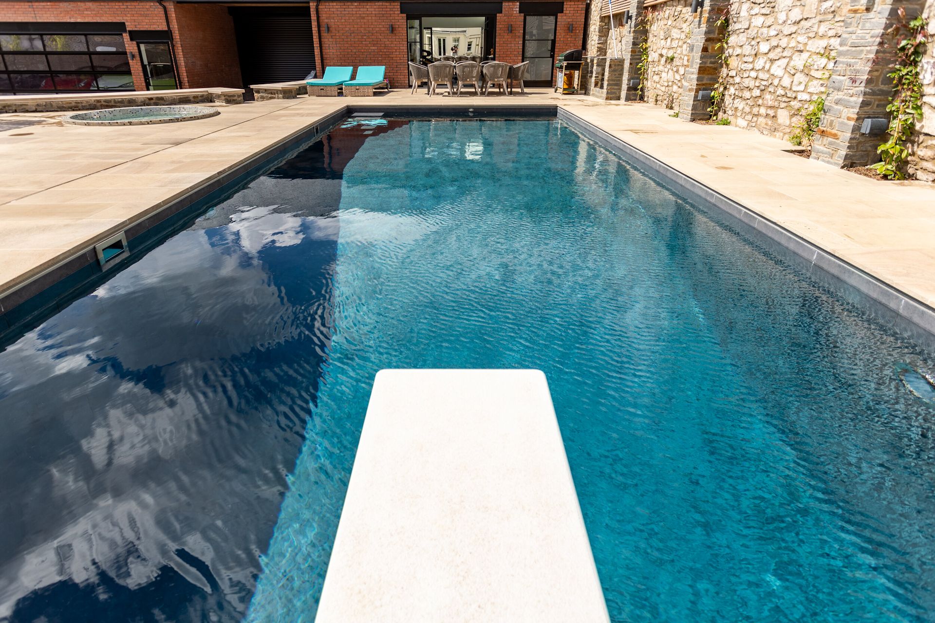 Private Home, Bristol Swimming Pool Tiles