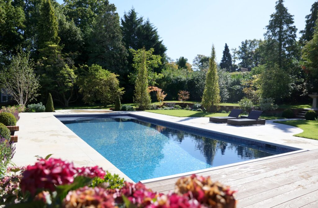 Private Pool, SE England - Swimming Pool Tiles