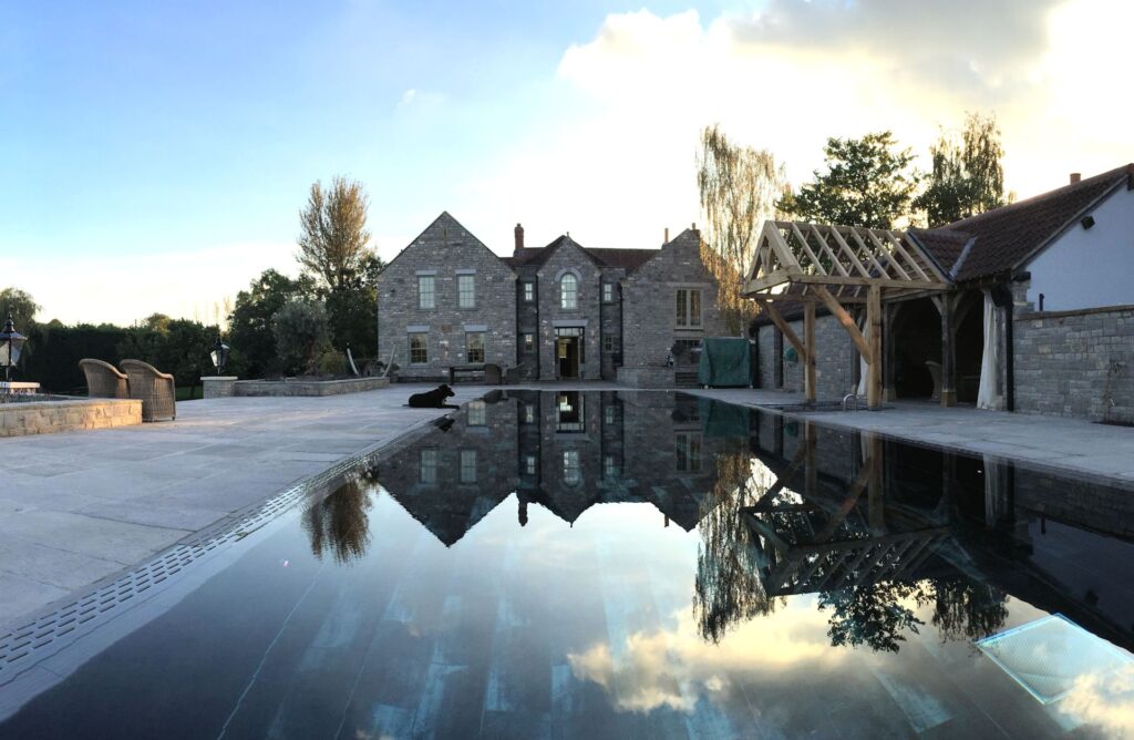 Private Pool, Somerset - Swimming Pool Tiles